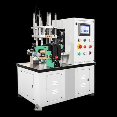 Máquina de moldeo de plomo de componentes de 220V 50Hz con interfaz de pantalla táctil de control PLC optimizada para el material de cobre en moldeo electrónico de plomo
